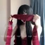 HỎA TỐC MN004 - Băng Đô Lụa Bịt Mắt 2 Lớp Mặt Nạ Cosplay Sexy Mặt nạ bịt mắt lụa 2 lớp đỏ đen - buộc tay chân -KELLYWANG