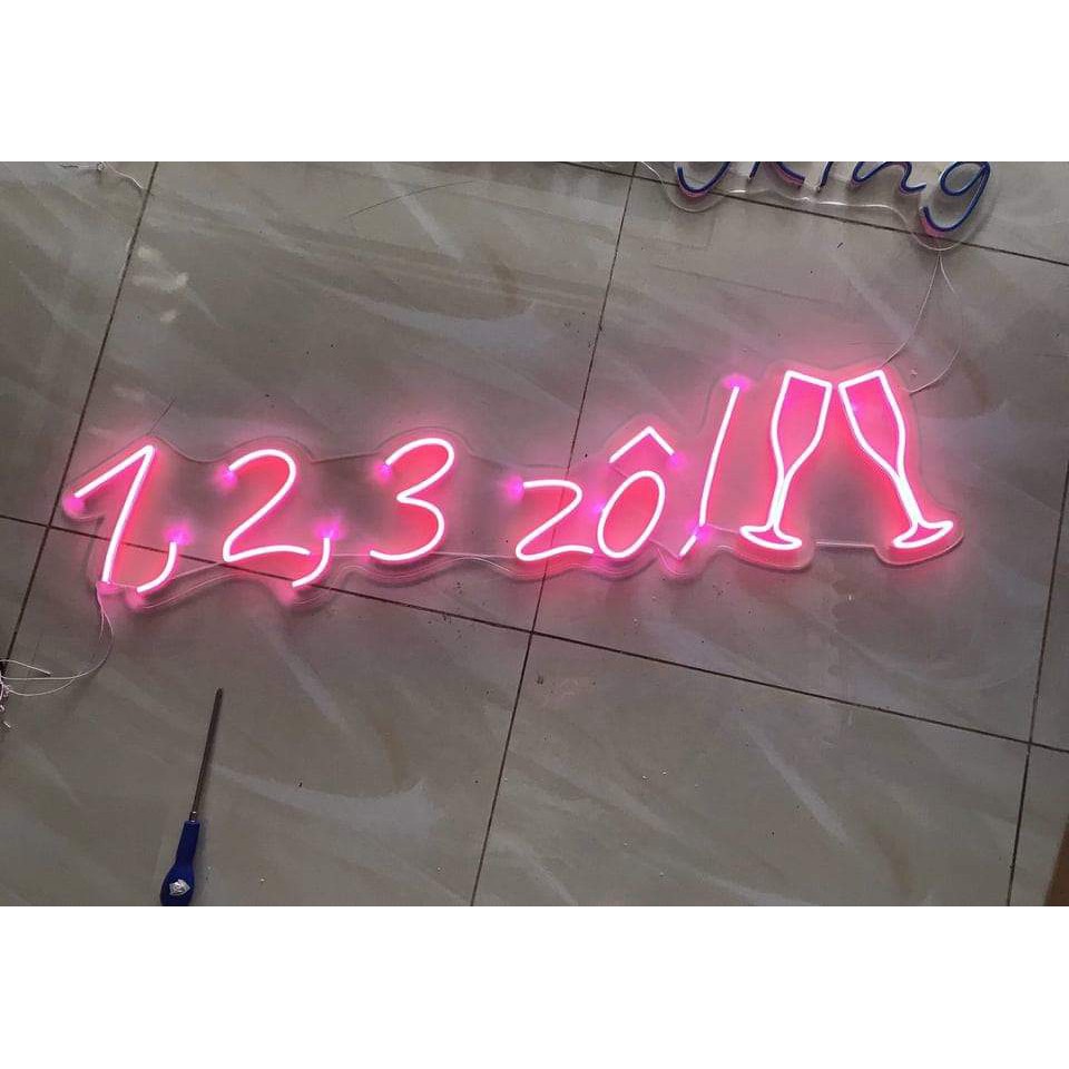 Đèn Trang Trí Led Neon Sign Quán Nhậu, Nhà Hàng uốn chữ , hình ...