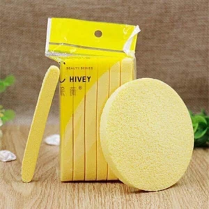 Mút rửa mặt bọt biển gói 12 miếng làm từ bọt biển thoát nước khô nhanh an toàn cho da