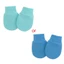 COO 1 Đôi Găng Tay Cotton Mềm Chống Trầy Xước Cho Bé Sơ Sinh Để Bảo Vệ Mặt Scrunch