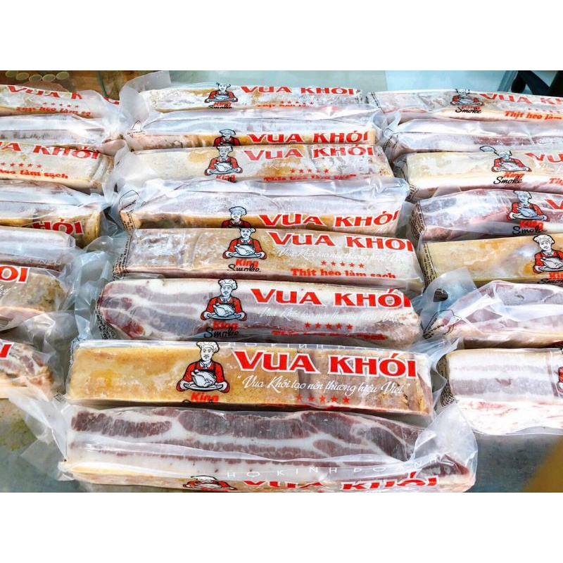 thịt ba rọi heo rừng 1kg Vua Khói | Shopee Việt Nam