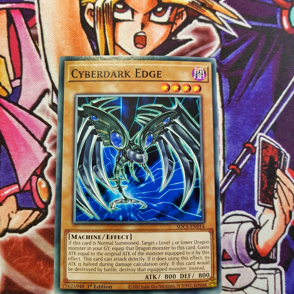 Thẻ bài Yugioh chính hãng | Cyberdark Edge | SDCS Common | Shopee Việt Nam