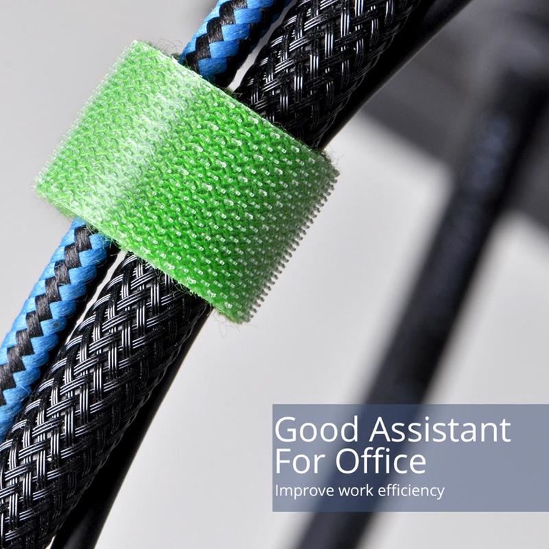 [20Pcs Reusable Cable Cords Organizer] [Multifunction Nylon Cable Strap Ties] [Earphone & USB Charger Cable Wire Winder]