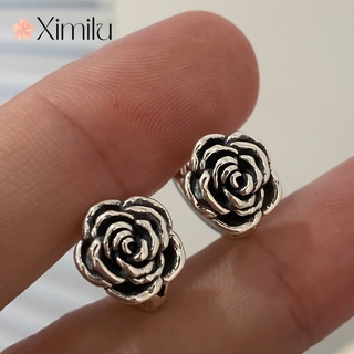 ❤ Bông tai hoa hồng Camellia nguyên bản Bông tai phong cách mát mẻ sang trọng nhẹ nhàng
