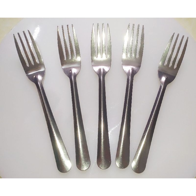 combo 5 Nĩa Inox cao cấp sáng bóng, thiết kế sang trọng