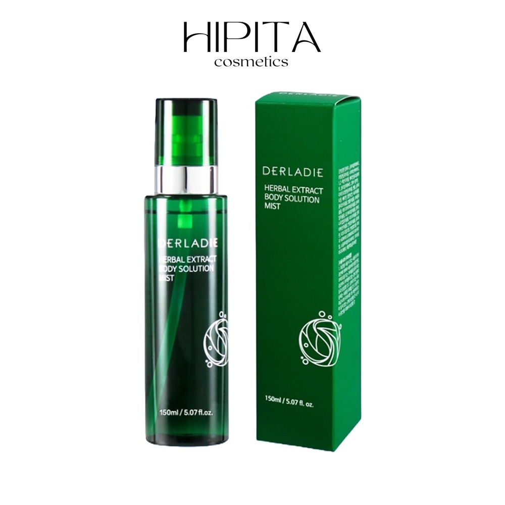 Ảnh Xịt mụn lưng Derladie Herbal Extract Body Solution Mist 150ml 1