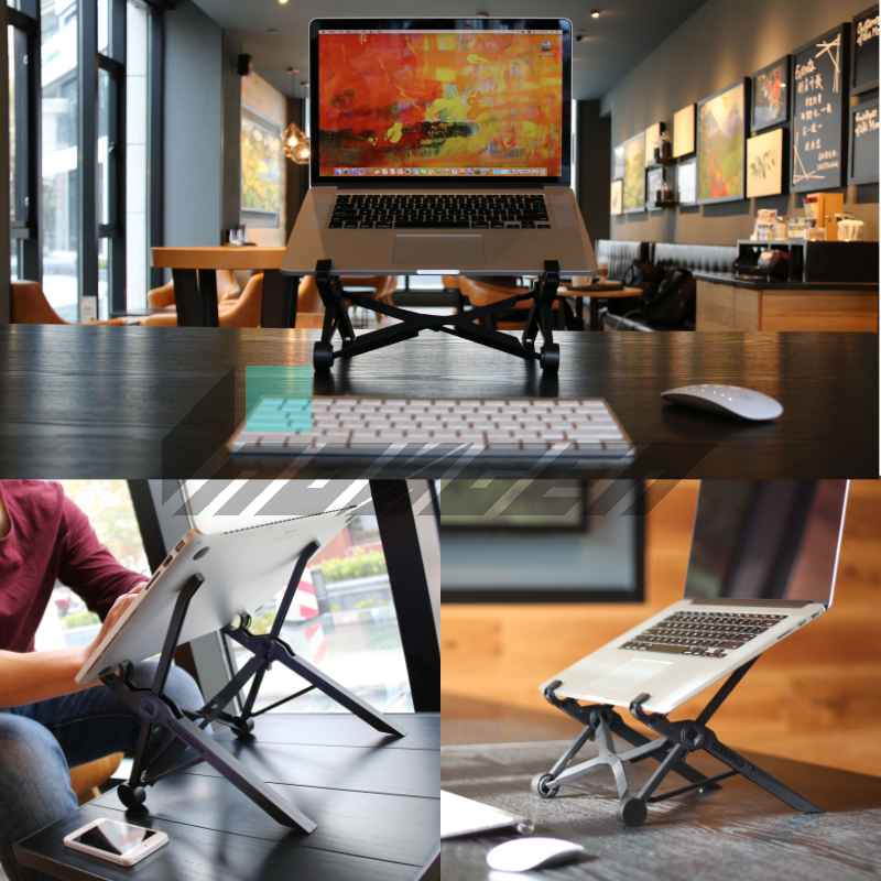 Giá đỡ máy tính xách tay NEXSTAND K2 / K7 gấp di động có thể điều chỉnh giá đỡ làm mát tiện dụng / văn phòng trường học tại nhà nơi công cộng sử dụng