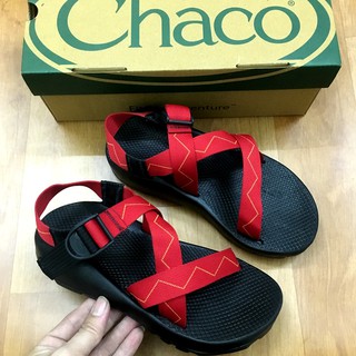 Dép Xăng Đan Chaco Nam Quai Đỏ Giày Sandal Nam Mã D86