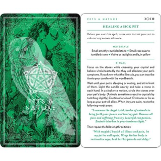 Bộ Bài Wiccapedia Spell Deck (Mystic House Tarot Shop) - Bài Gốc Authentic Chính Hãng 100%