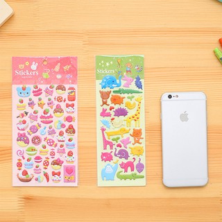 3 Sticker Dán Sticsker - Thỏ Hồng VPP