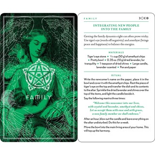Bộ Bài Wiccapedia Spell Deck (Mystic House Tarot Shop) - Bài Gốc Authentic Chính Hãng 100%