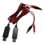 Star USB 5V sang 6V 9V 12V Step-up Clip Cable Bộ chuyển đổi điện áp có thể điều chỉnh cho đồng hồ Phụ kiện vạn năng từ xa