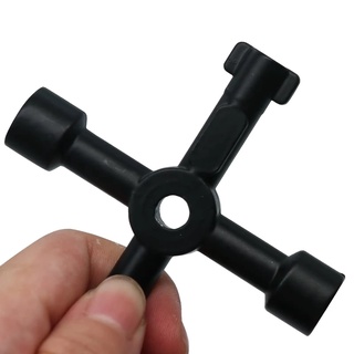 1PC Đa Năng Chữ Thập Tam Giác Chìa Khóa Xe Lửa Điện Thang Máy Tủ Van Hợp Kim Tam Giác Vuông