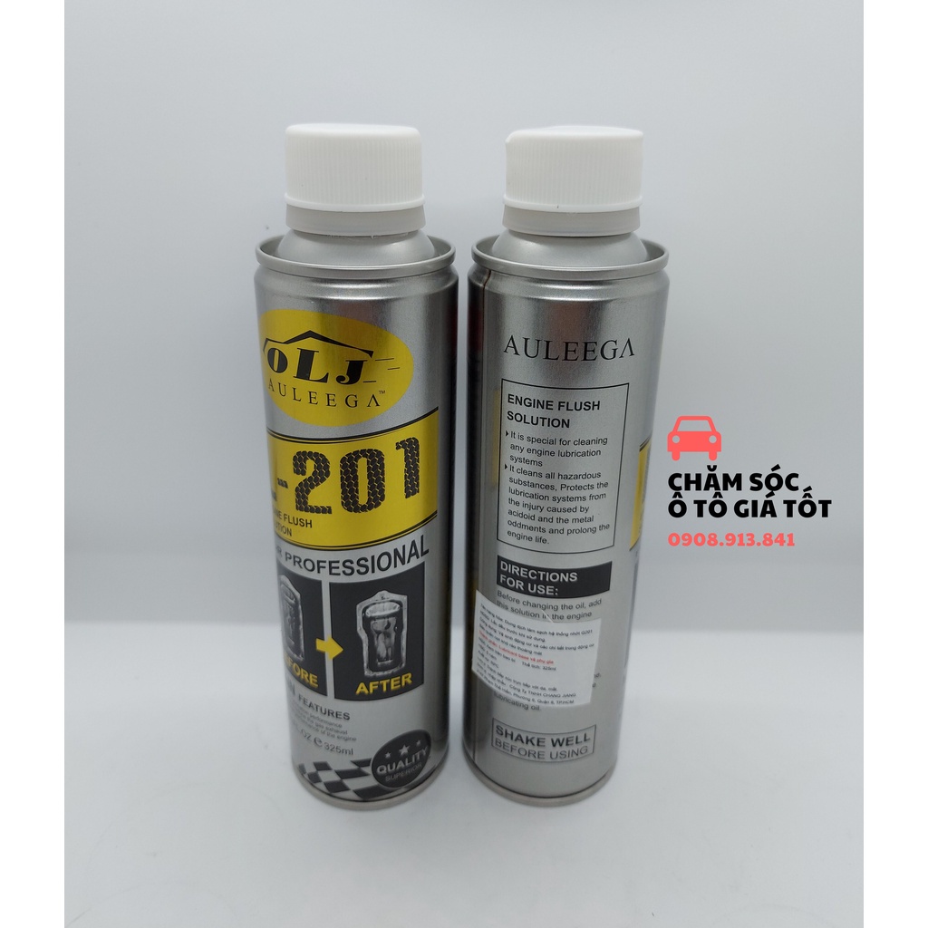 Dung dịch vệ sinh động cơ OLJ ENGINE FLUSH SOLUTION L201 325ml