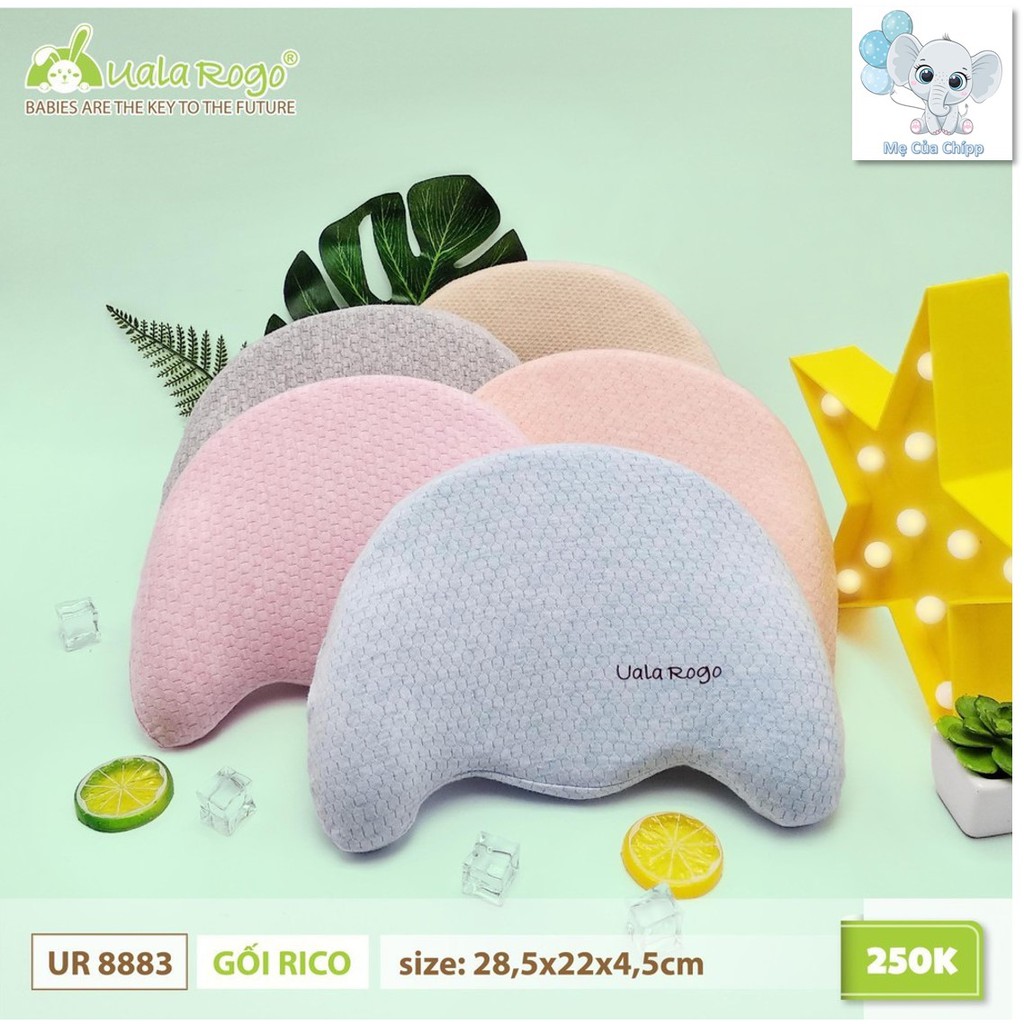 [Uala & Rogo Chính hãng] Gối RICO Uala Rogo Chống Méo Đầu | Shopee Việt Nam
