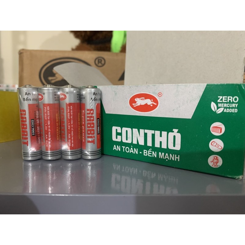 1 vỉ ( gồm 2 viên ) pin con thỏ | Shopee Việt Nam
