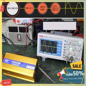 Kích điện 12v lên 220v sin chuẩn 1600W sử dụng thiết bị gia đình lúc khẩn cấp