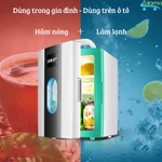 Tủ lạnh mini, tủ lạnh 2 chiều nóng và lạnh 10 lít SAST ST-10L đựng đồ uống, bảo quản mỹ phẩm - BH12T — ảnh 5