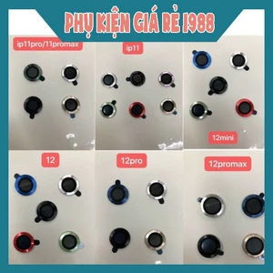 Dán bảo vệ từng mắt Camera cho iPhone 12 Mini, 12, 12 Pro, 12 Pro Max, 11, 11 Pro, 11 Pro Max