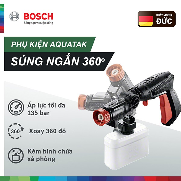 Ảnh Súng ngắn áp lực cao 360 độ Bosch F016800536 3