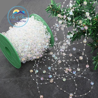 Cuộn 10m Chuỗi Ngọc Hạt Trai Trang Trí Hoa Cưới Cho Cô Dâu, Trang Trí Tiệc Cưới - Bi & Bin Handmade Shop