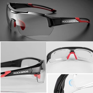 ROCKBROS Kính râm quang màu ROCKBROS để đổi màu thể thao đi xe đạp MTB