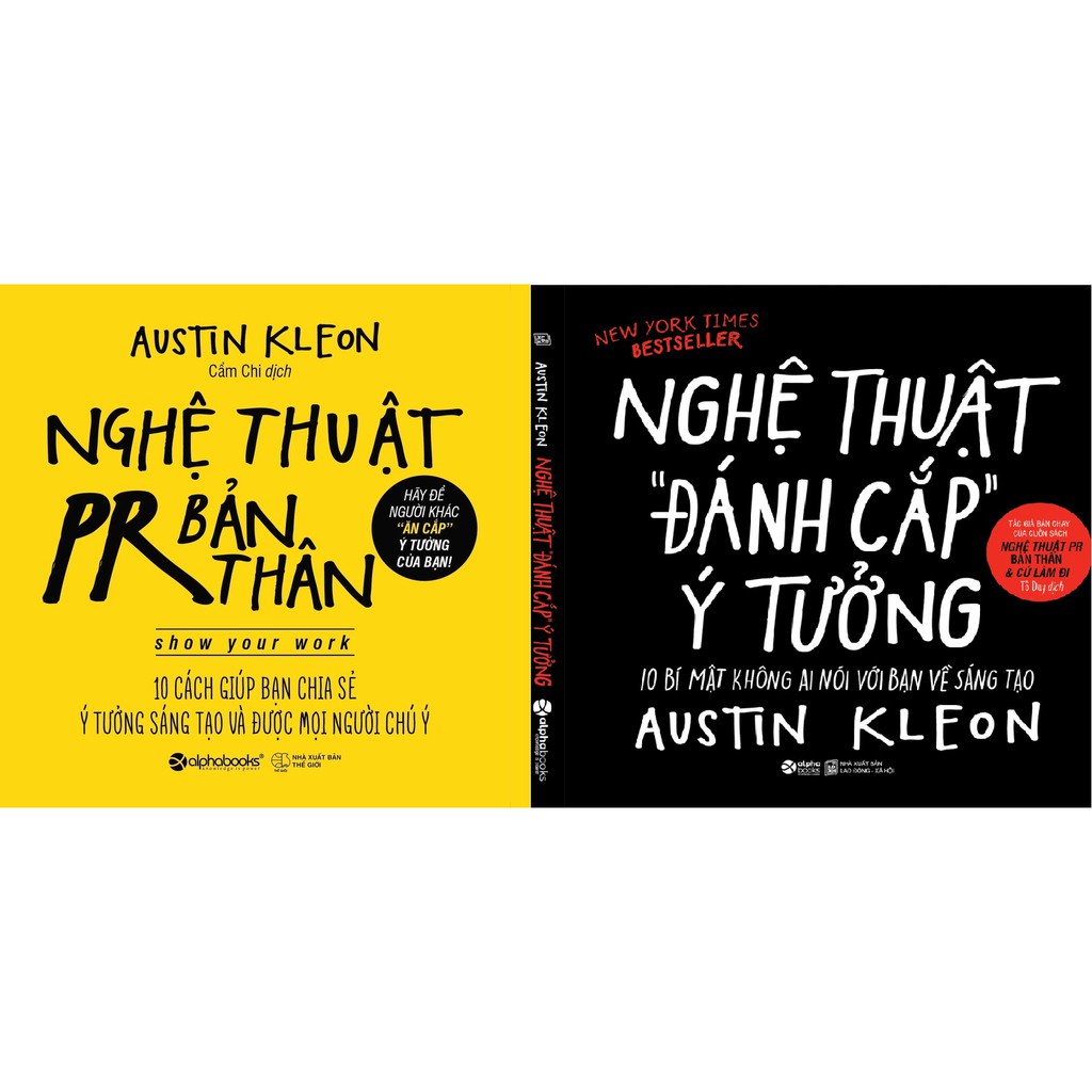Ảnh Sách: Nghệ Thuật PR Bản Thân + Nghệ Thuật Đánh Cắp Ý Tưởng + Cứ Làm Đi (Combo/Tùy Chọn 3 Cuốn) 4