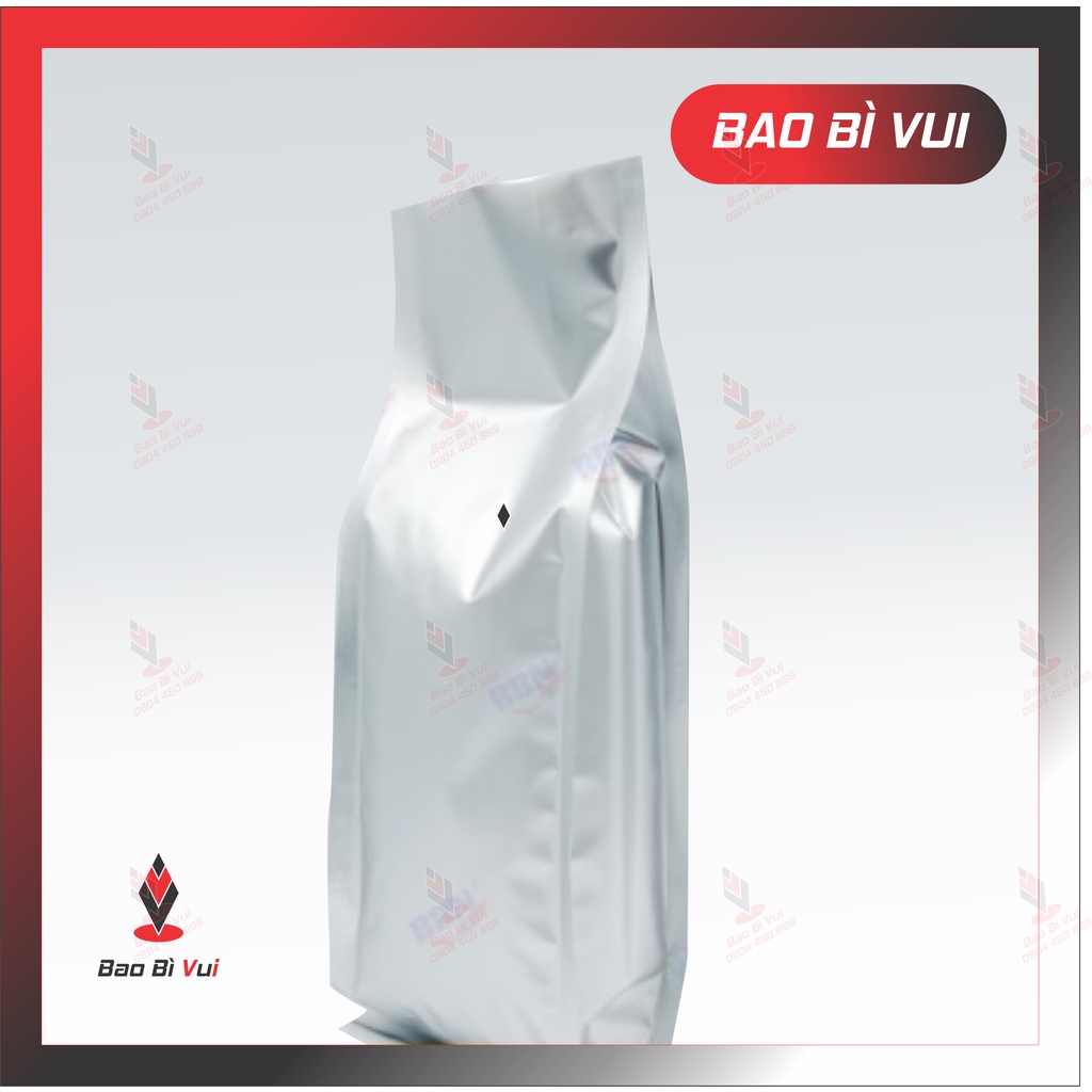 [ 1 kg ] Túi 4 cạnh,túi cà phê, tinh bột  - BAO BÌ VUI