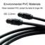 Cáp Âm Thanh Sợi Quang YRBWD CD DVD 1m 2m 5m Toslink Chuyên Nghiệp Cho Xbox 360 PS3