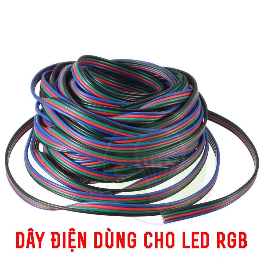 Dây điện dùng cho LED RGB | Shopee Việt Nam