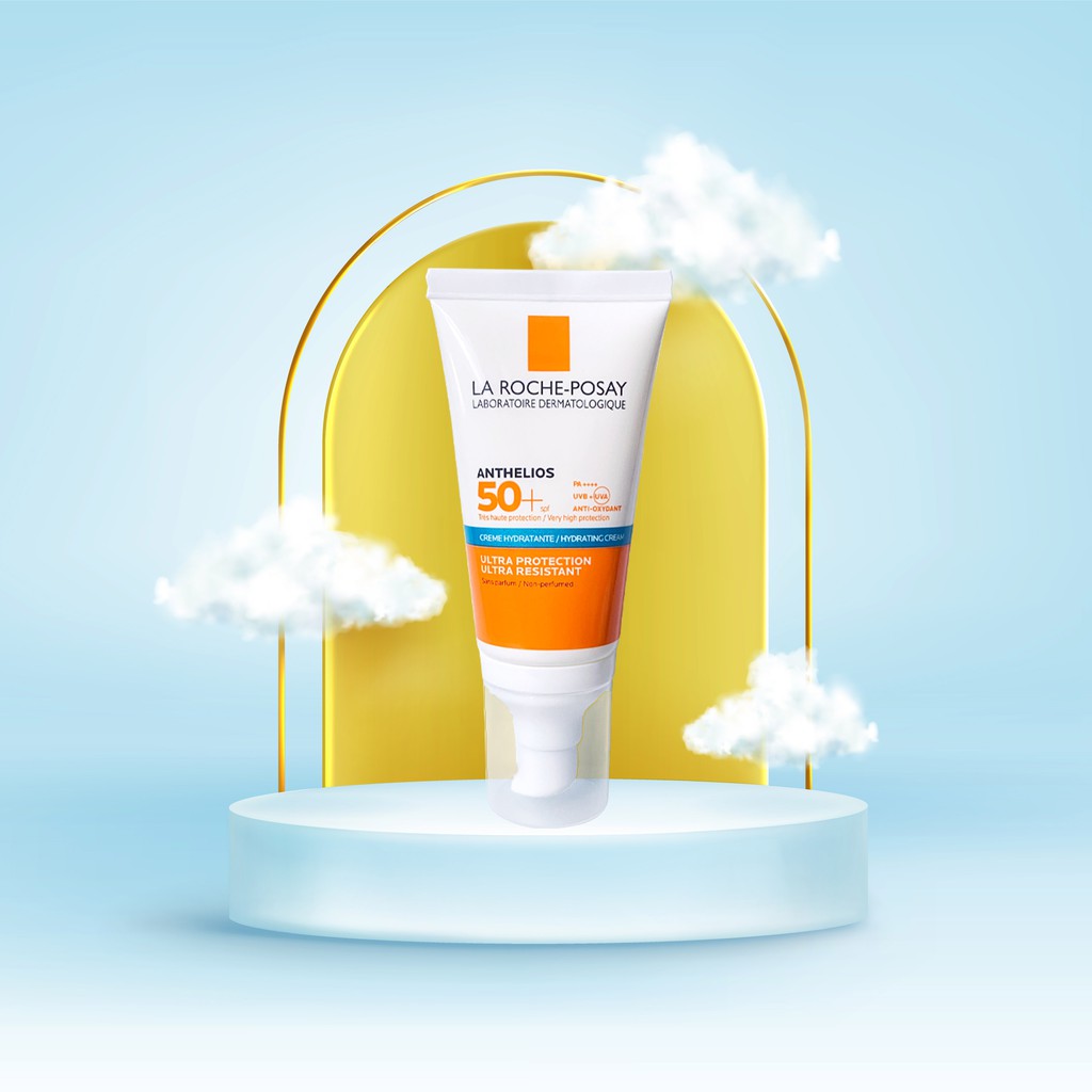 Ảnh Kem Chống Nắng Cho Da Thường Và Khô Nhạy Cảm La Roche-Posay Anthelios Hydrating Cream SPF50+ 50ml 3
