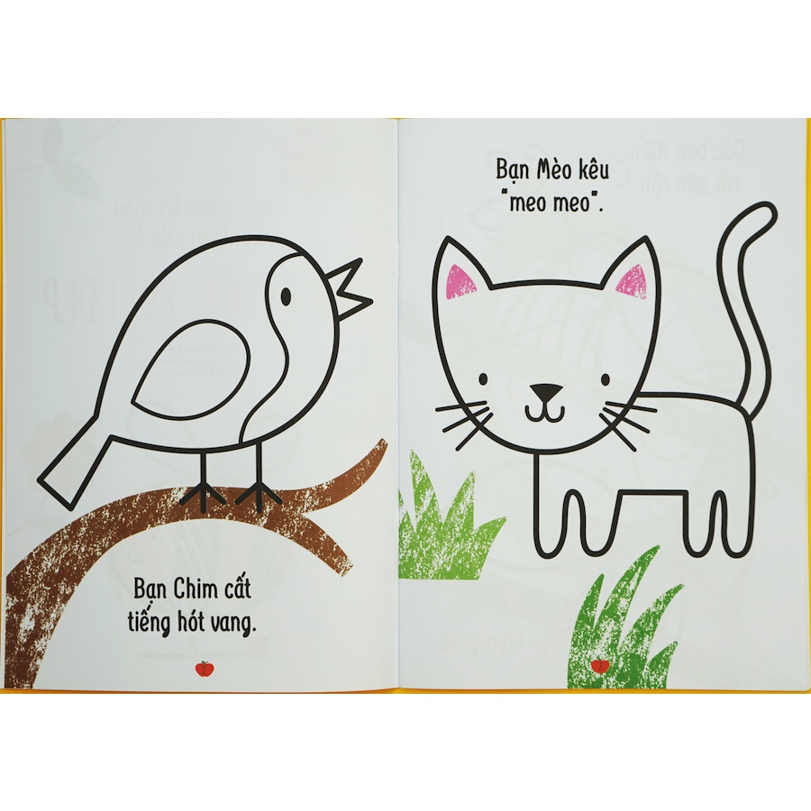 Ảnh Sách Tô Màu Đầu Tiên Của Tớ Chi Tiết Tô To Cho Bé Từ 3 Tuổi - Đinh Tị 1