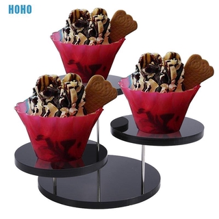 Giá đỡ chất liệu bằng nhựa acrylic dùng để đựng bánh cupcake tiện lợi