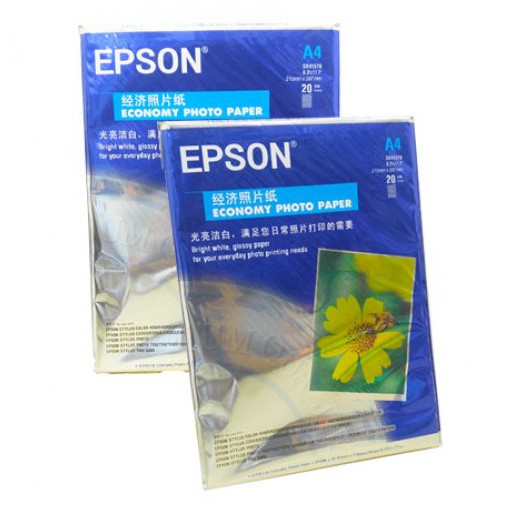 Giấy In Ảnh Epson A4-1 Mặt 20 Tờ | Shopee Việt Nam