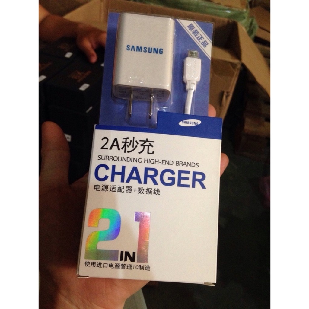 Sạc sam sung 2in 1 -2A | Shopee Việt Nam