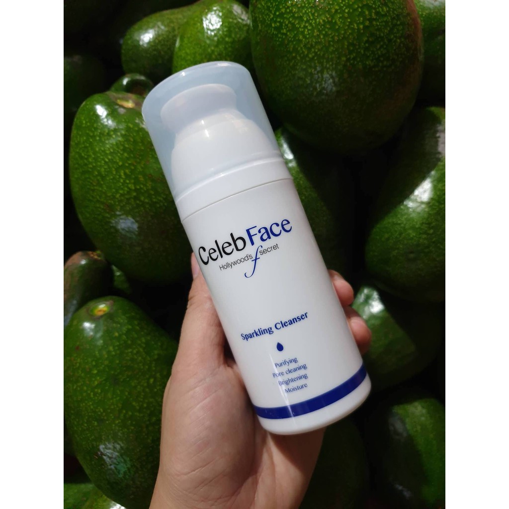 Sữa rửa mặt kiêm tẩy trang CELEBFACE SPARKLING CLEANSER | Shopee Việt Nam