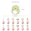 ST2 Sumikkogurashi Chủ Đề Hoạt Hình Trò Chơi Sinh Nhật Trang Trí Đồ Dùng Bộ Chữ Cái Biểu Ngữ Bánh topper Bóng T