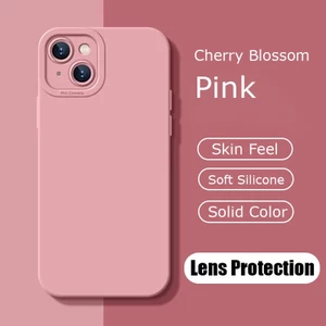 Ốp Điện Thoại Silicon TPU Mềm Mặt Nhám Bảo Vệ camera Cho iPhone 13 12 11 Pro Max