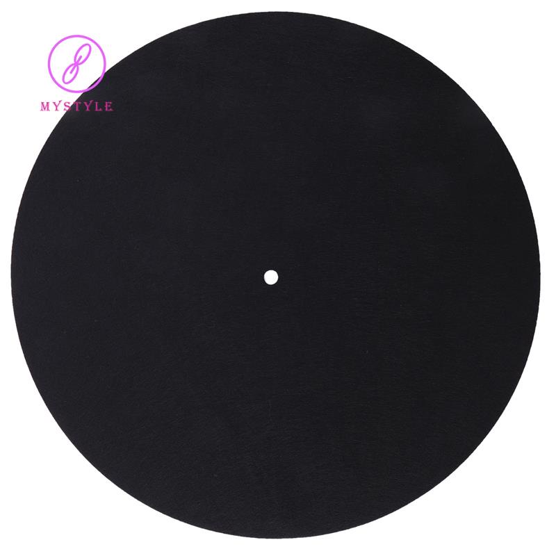 1 Tấm Lót Máy Hát Đĩa Than Lp Vinyl Chống Tĩnh Điện Siêu Mỏng Mềm Mại