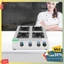 Bếp ga công nghiệp 4 lò vuông 4 họng nấu cơm niêu, bánh xèo