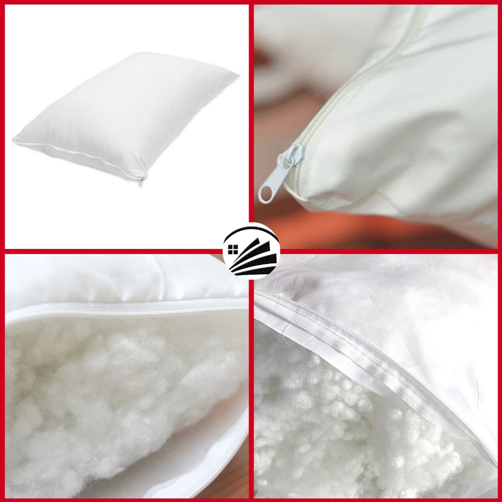 Ảnh Ruột Gối Nằm Bông Hạt, Gối đầu 45x65cm có khóa kéo - Được chọn mẫu vỏ gối - ZingZingMart 1