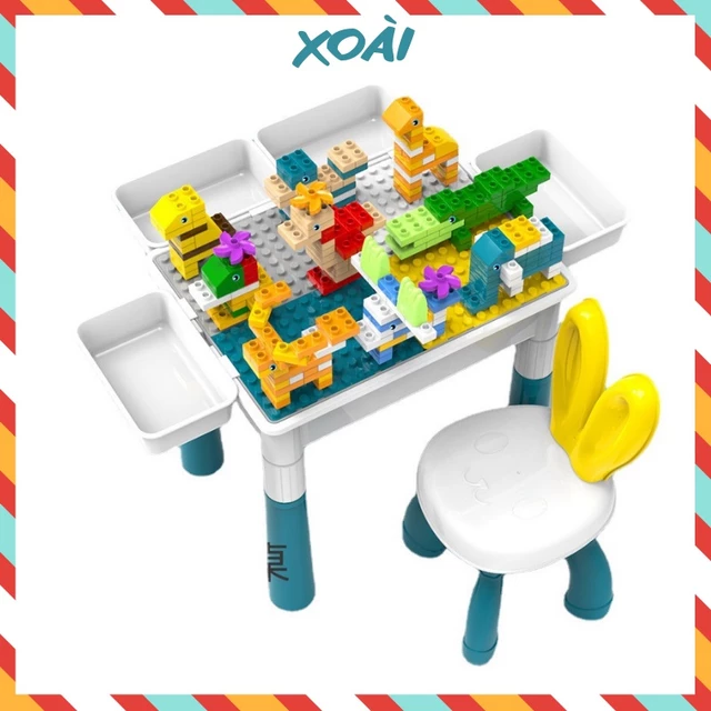 Lego, Đồ chơi lắp ráp xếp hình, Bàn lego cho bé nhiều chi tiết, Bộ lắp ráp Lego xếp hình đa năng cho trẻ em