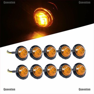 Đèn LED báo bên hông tròn nhỏ 3/4" 12V tiện dụng cho xe tải