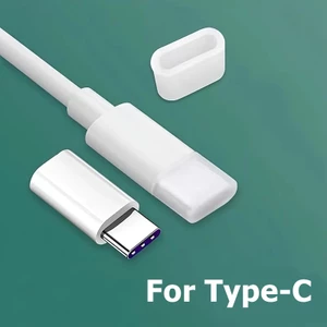 Nắp Nhựa Đậy Ổ Cắm USB Type C Chống Bụi Cho Dây Cáp Dữ Liệu Điện Thoại