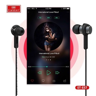 Tai nghe có dây Earldom sử dụng cổng AUX 3.5mm thích hợp với hầu hết các dòng smartphone,laptop,pc... hiện nay