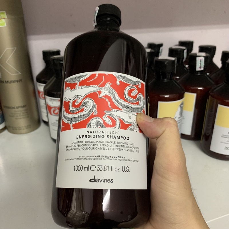 Dầu Gội Davines NaturalTech Energizing Shampoo 250ml/1000ml | Chăm Sóc Tóc Yếu, Hỗ Trợ Giảm Gãy Rụng.