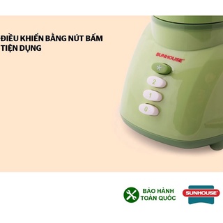 Máy Xay Sinh Tố Sunhouse SHD5112 Công Suất 350W Với 2 Cối Xay Chịu Lực, Dễ Dàng Vệ Sinh, BH 2 Năm