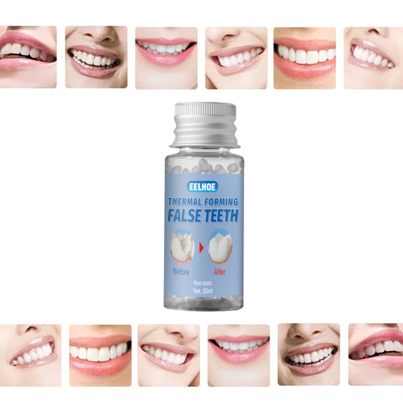 Ảnh Hạt nhựa EELHOE trám sửa tạm thời răng giả bị mất 10g/ 20g/ 30g 4
