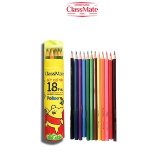 Bút Chì Màu Ống 18 Màu Chuyên Nghiệp  Artmate Chất Liệu Cao Cấp, An Toàn Cho Bé AM-CL202