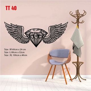 Decal dán làm đẹp Tattoo Thu hút khách hàng P3